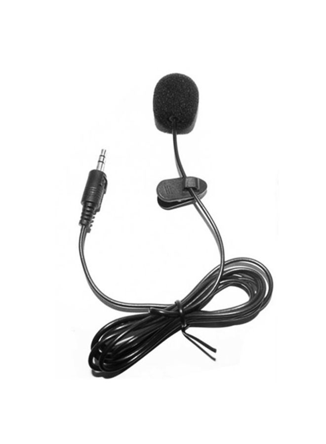 3.5 mm Clip-On Lapel Lavalier Microphone 3547800182 Black