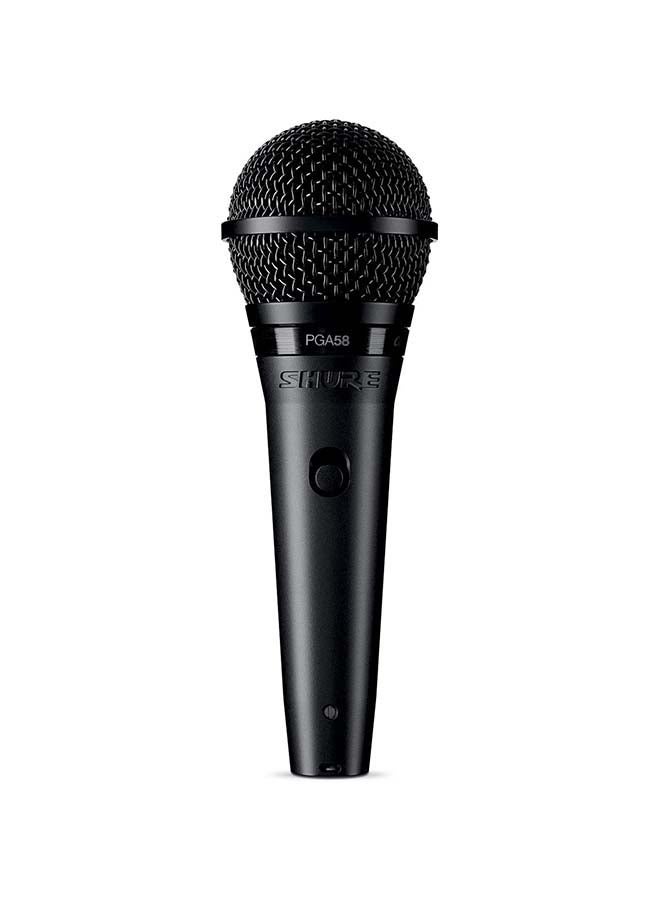Cardioid Dynamic Vocal Microphone PGA58-XLR-E Black