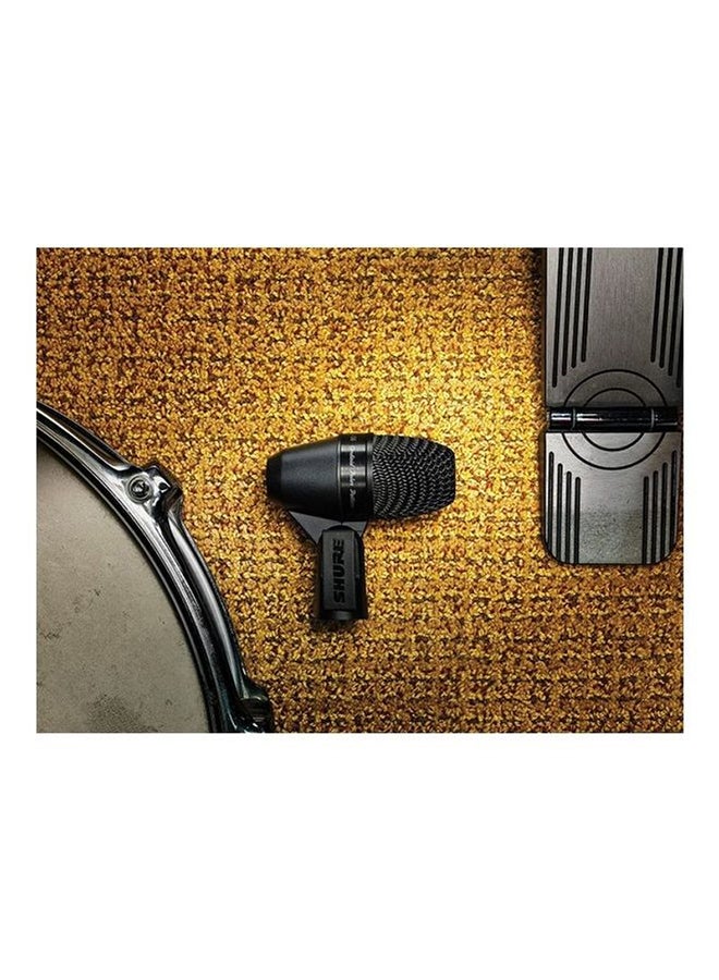 Cardioid Dynamic Snare & Tom Microphone For Musical Instrument Performance Low Frequency Recording & Audio Clarity PGA56-XLR Black