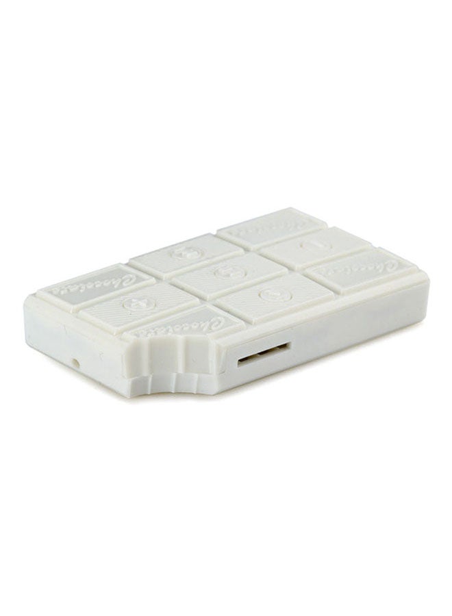 Portable Chocolate Style MP3 Player A1 White