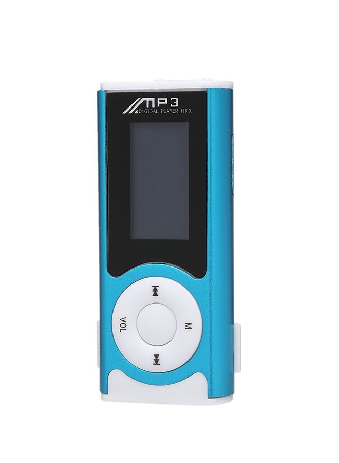 Mini Clip MP3 Digital Music Player V4248BL Blue