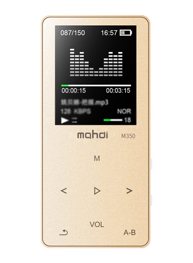 M320 MP3 Mini Portable Audio Music Player M350 Gold