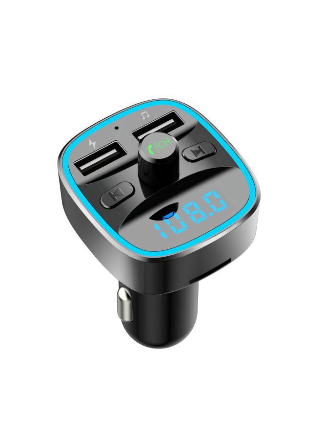 Bluetooth FM Transmitter With MP3 Player CZLY19062644 Black/Blue