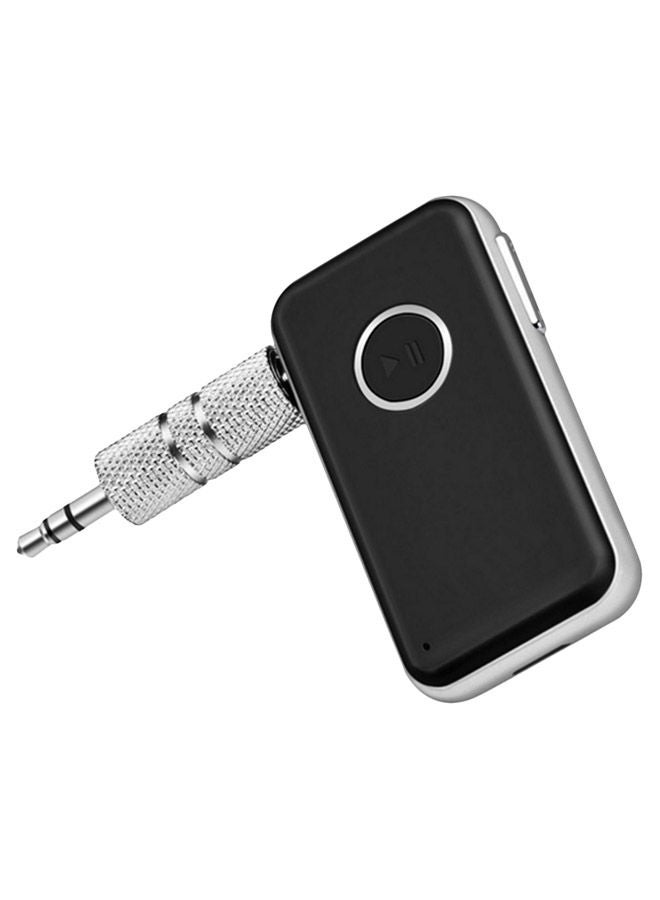Mini Wireless Music Audio Receiver Adapter BT12B Black/Silver