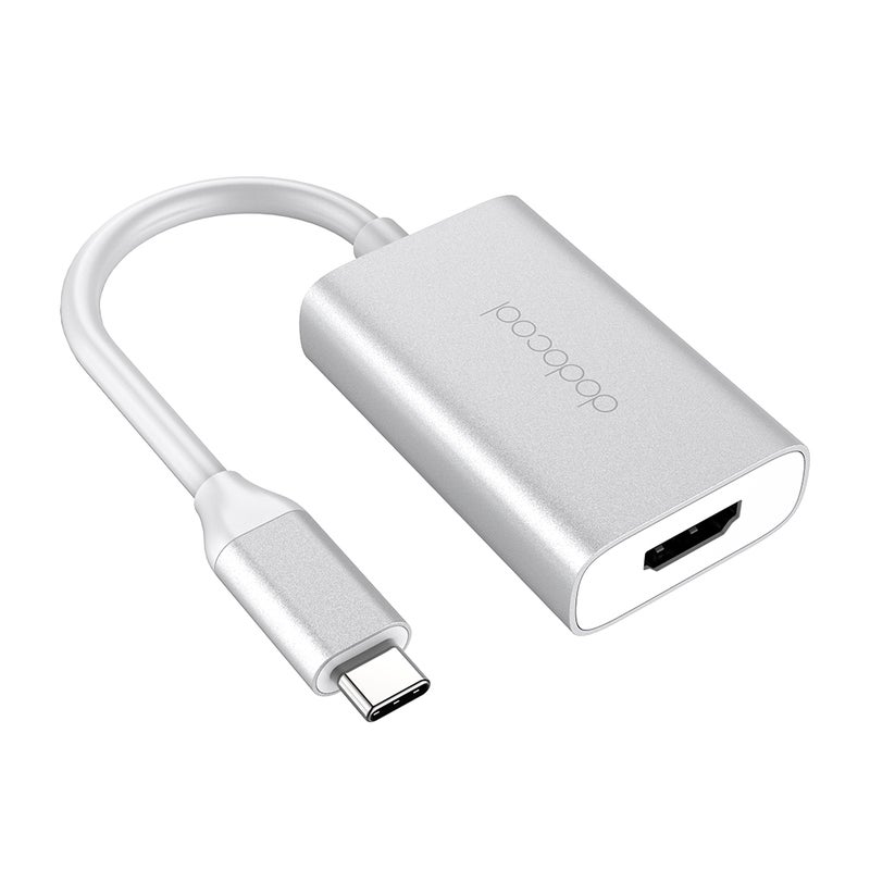 Aluminum Alloy USB-C To HD Output Adapter DC55S_P Silver