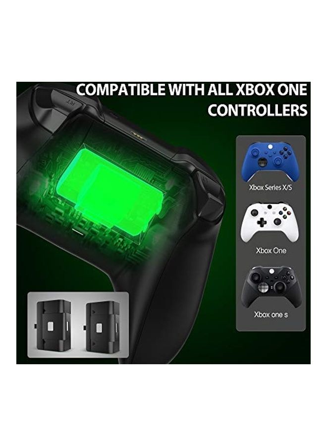 2-Pack Rechargeable Controller Wired Battery Pack