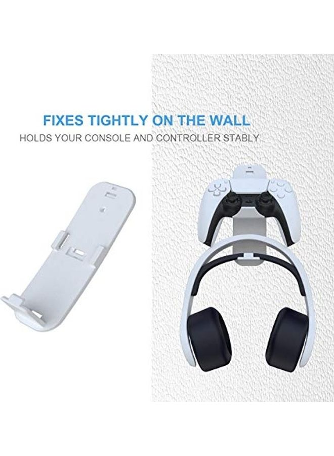 Controller And Headset Wireless Stand Wall Mount Holder