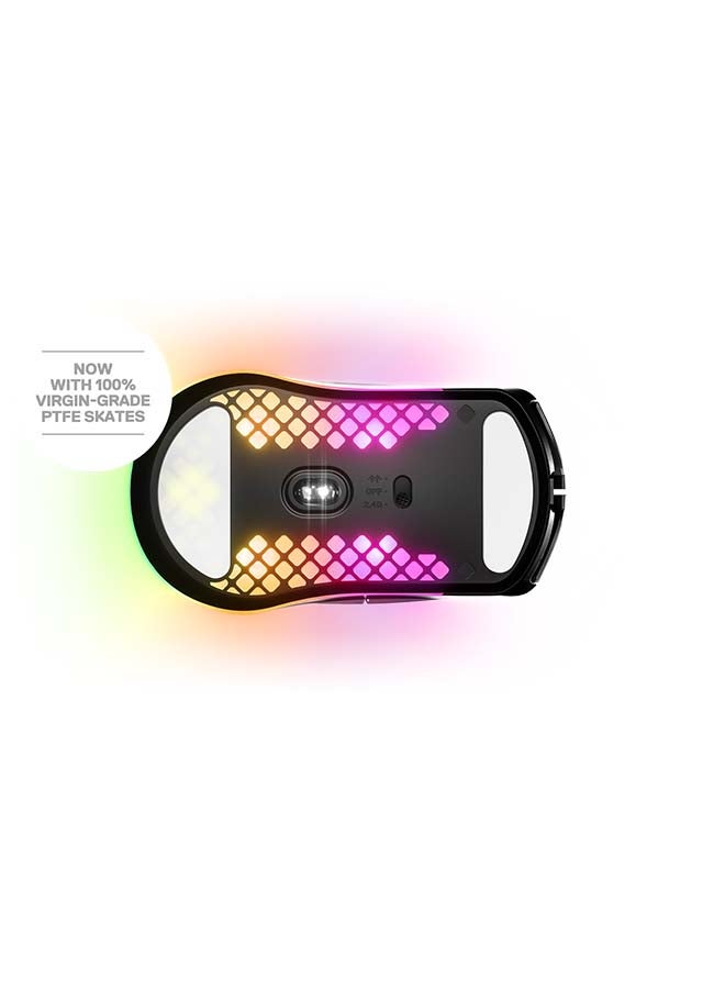 Aerox 3 Wireless - Super Light Gaming Mouse - 18,000 CPI TrueMove Air Optical Sensor - Ultra-lightweight 68g Water Resistant Design - 200 Hour Battery Life – Onyx