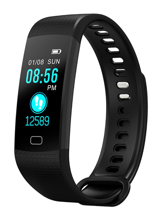 Heart Rate And Sleeping Monitoring Intelligent Exercise Sport Fitness Tracker Black