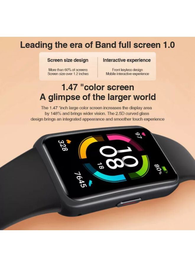 Band 6 Meteorite Black