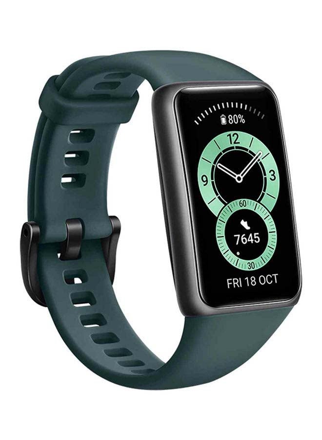 Band 6 All-Day SPO2 Monitoring Fullview Display 2 Weeks Battery Life 1.47 inch Forest Green