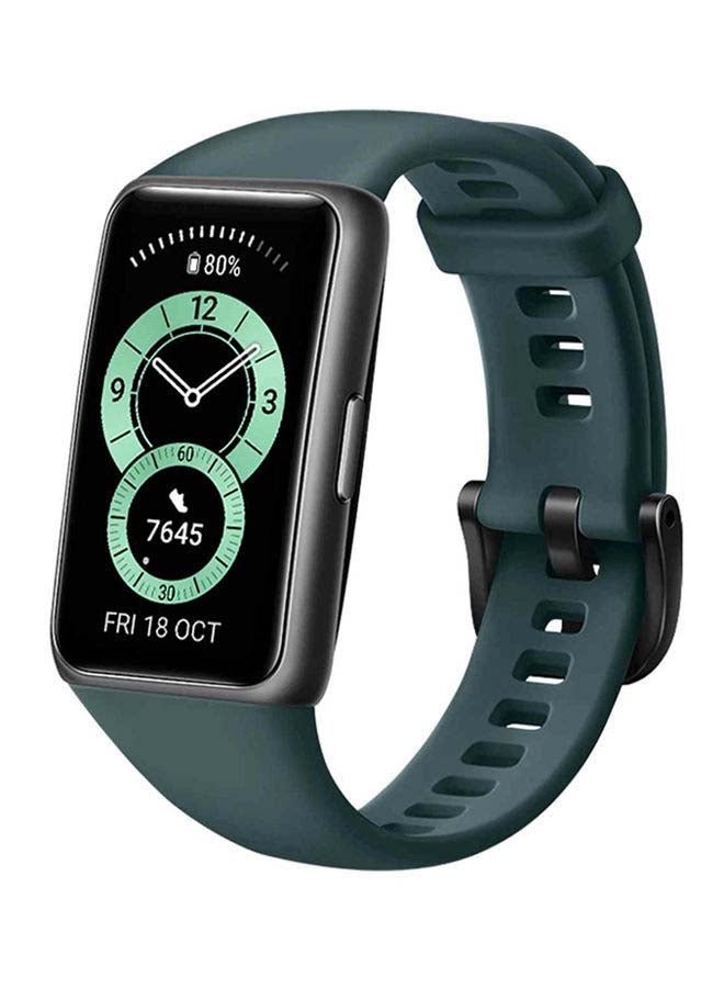 Band 6 All-Day SPO2 Monitoring Fullview Display 2 Weeks Battery Life 1.47 inch Forest Green