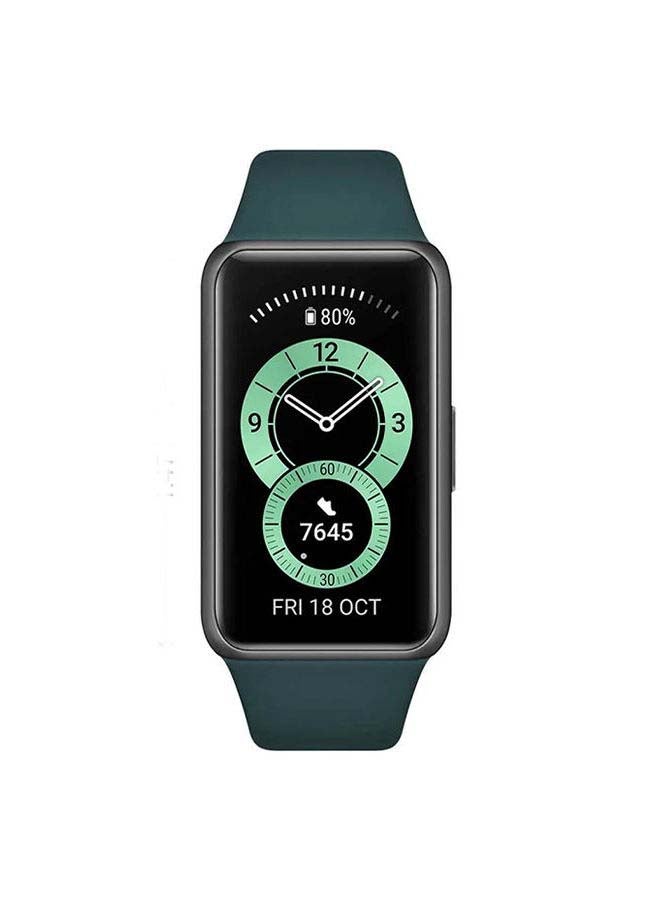 Band 6 All-Day SPO2 Monitoring Fullview Display 2 Weeks Battery Life 1.47 inch Forest Green