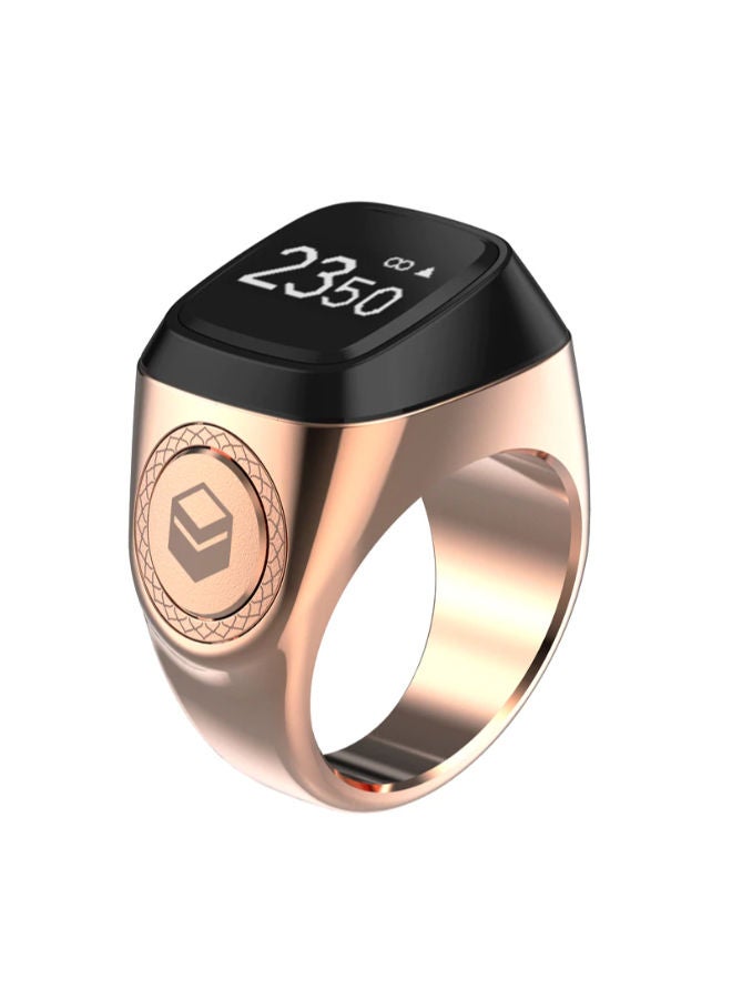 Smart Tasbih Zikr Aluminium Ring - Rose Gold - 20mm