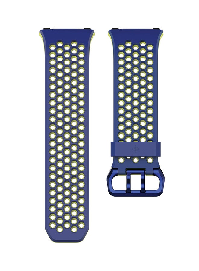 Sport Band For Ionic Watch S Blue/Yellow