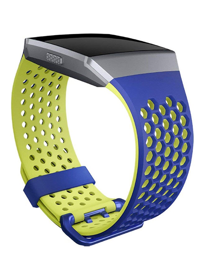 Sport Band For Ionic Watch S Blue/Yellow