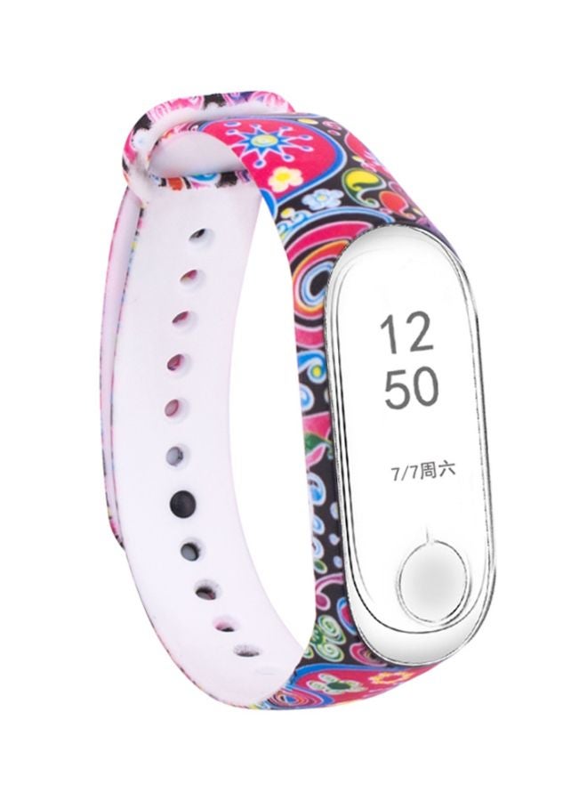 Replacement Band For Xiaomi Mi Band 3/4 Black/Pink/Blue