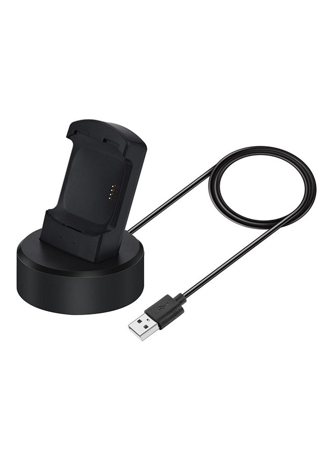 Charging Dock Station For Fitbit Versa Black