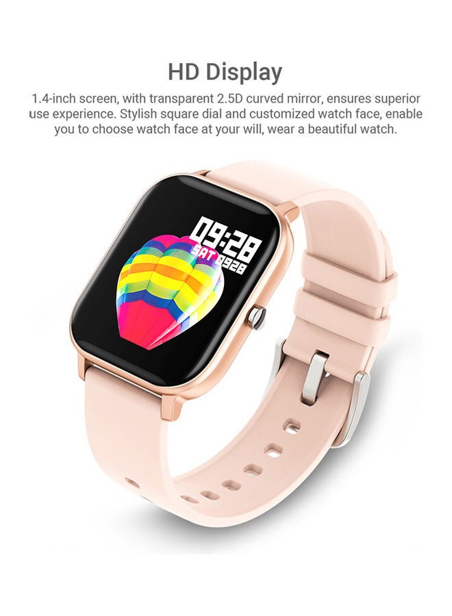 P8 Smart Bracelet Rose Gold/Black