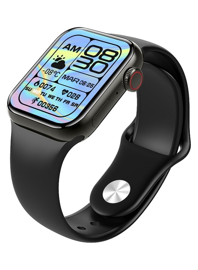 Smartwatch For Android And iOS Phones Black