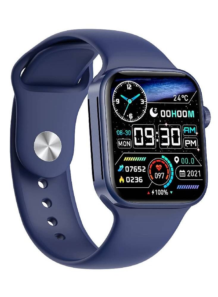 Full Touch Screen, Heart Rate/Blood Pressure/Oxygen Levels Monitoring Smartwatch