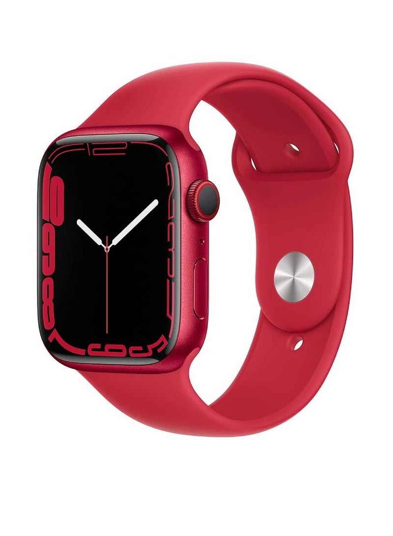 Full Touch Screen Smart Watch With Heart Rate Monitor Red