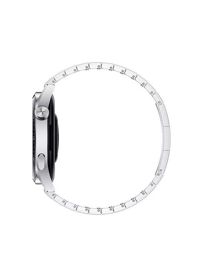 Smartwatch GT 3 46mm Elite Stainless Steel Case With Steel Strap Silver