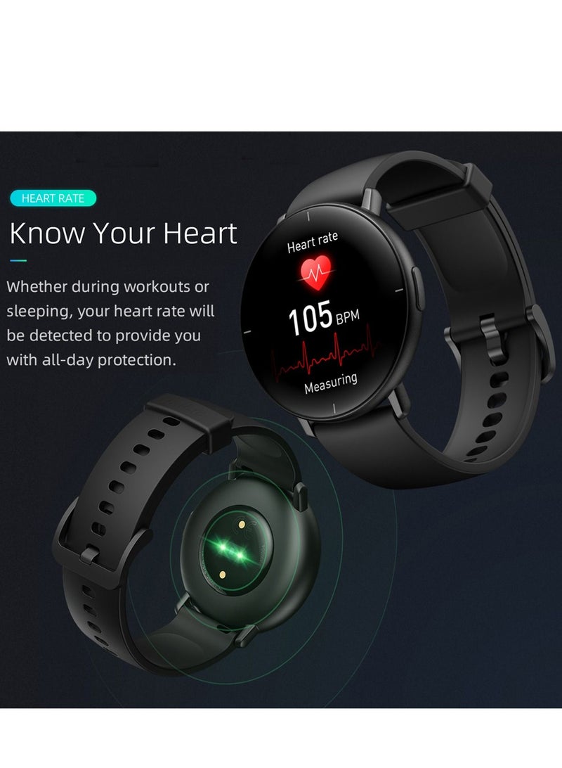 Lite 1.3 Inch AMOLED Smartwatch With Fitness Tracker