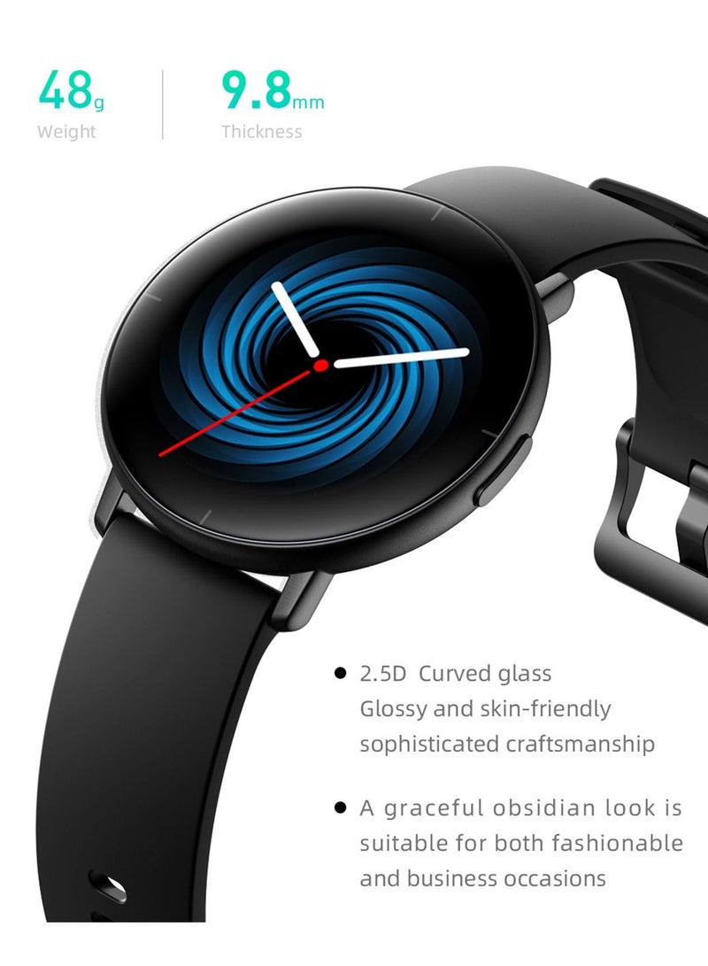 Lite 1.3 Inch AMOLED Smartwatch With Fitness Tracker
