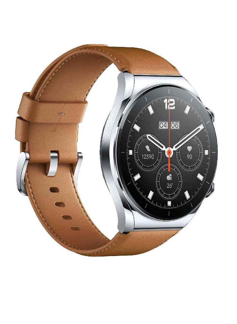 Germany High-Quality Bluetooth Calling HD Smartwatch Silver/Brown