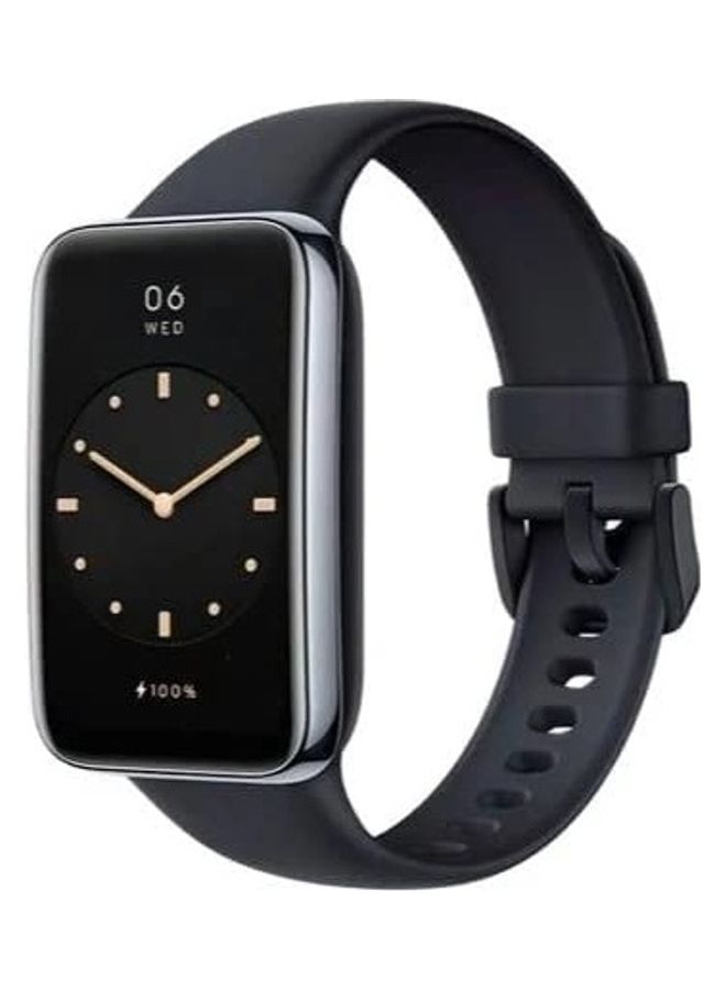 Band 7 Pro – Smart Bracelet, AMOLED Display, GPS, Blood Oxygen Monitoring, Fitness & Waterproof – Black (Model BHR5970GL) Black