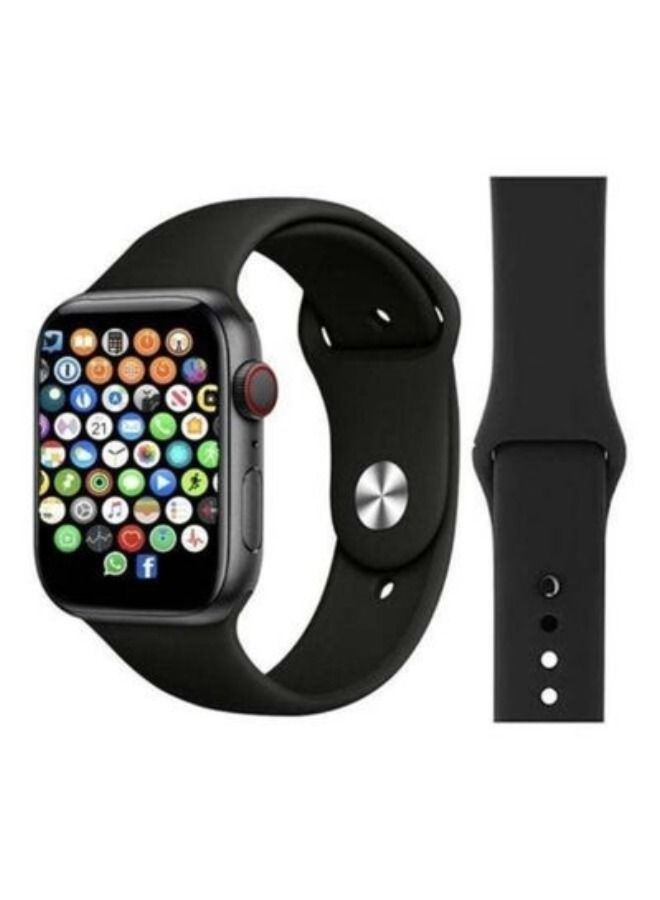 Hw22pro Max Smart Watch, HD touch screen, Magnetic Charging, 1.78'' 45mm, (iOS_Android), Series 7, BT Call, Heart Rate Sensor, Waterproof, (Black).