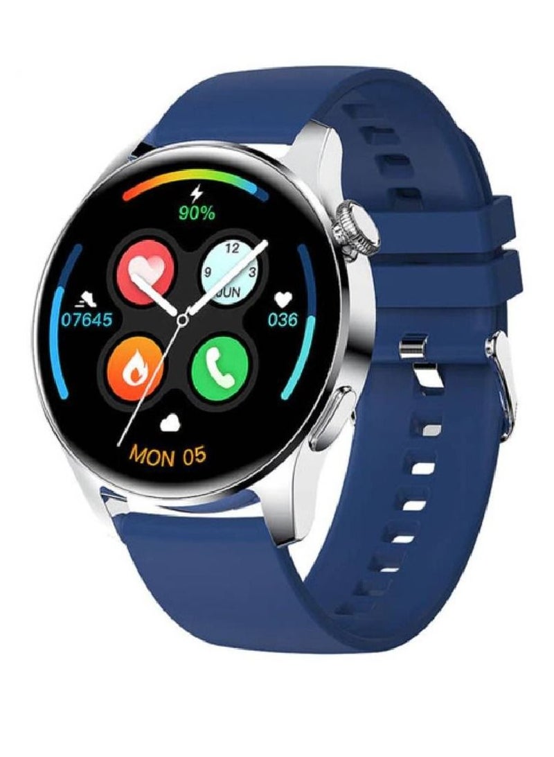 Blood Pressure Heart Rate Monitor IPS Waterproof Bluetooth Calling Smart Watch For Android And iOs