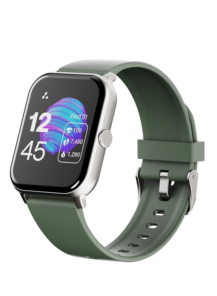 Ambrane Wise Eon 1.69 ”LucidDisplay Smartwatch Green
