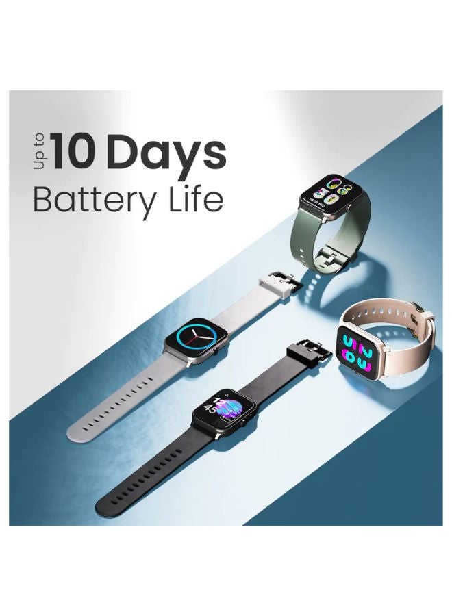 Ambrane Wise Eon 1.69 Lucid Display Smartwatch Pink