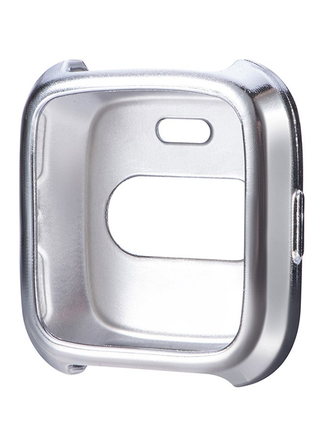 Ultra-Thin Protective Case Cover For Fitbit Versa Silver