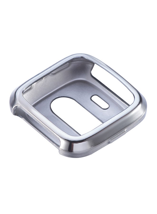 Ultra-Thin Protective Case Cover For Fitbit Versa Silver