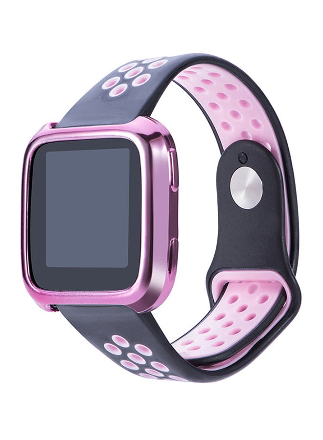 Ultra-Thin Protective Case Cover For Fitbit Versa Pink