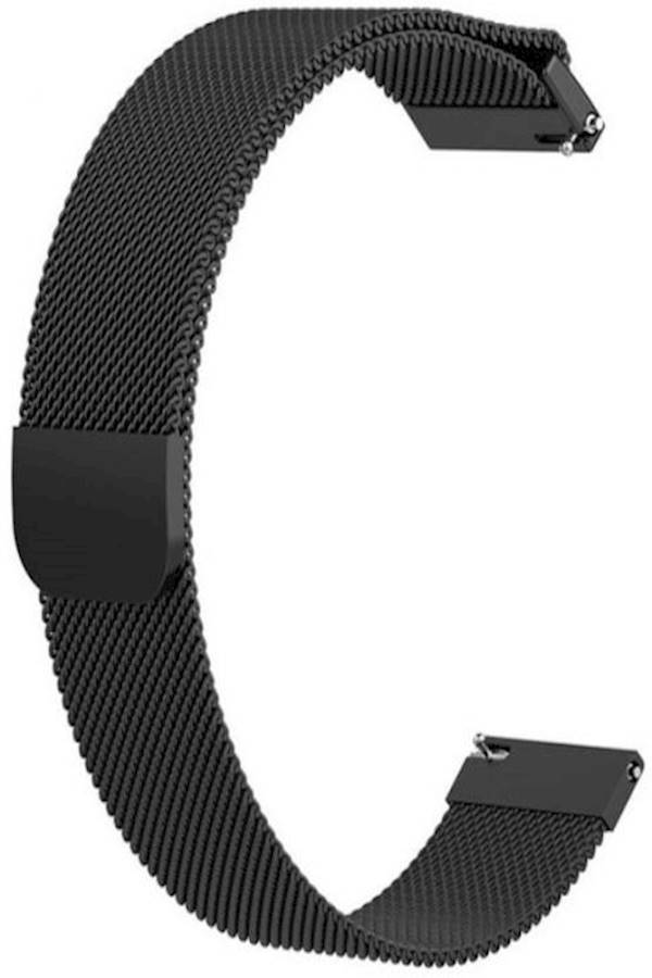Suunto 3 Fitness Premium Strong Magnetic Lock Stainless Steel Smart Watch Band Strap Black