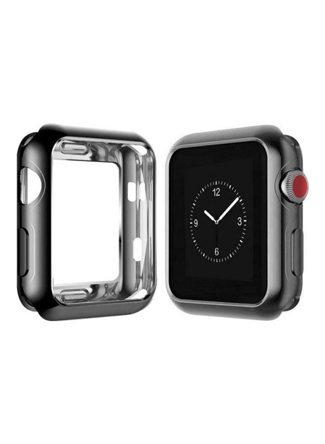 Case Fit For Apple Watch Series 5 (44Mm) Series 4 Heavyduty Shockproof Protective Cover Armor Shock Adsorption Drop Protection Lifetime Protection Clear