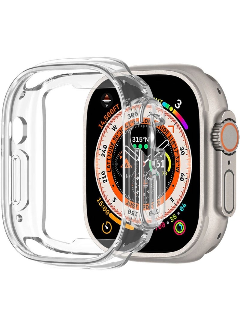 Minimal Apple Watch Ultra (49mm) Case Cover Drop Proof - Clear