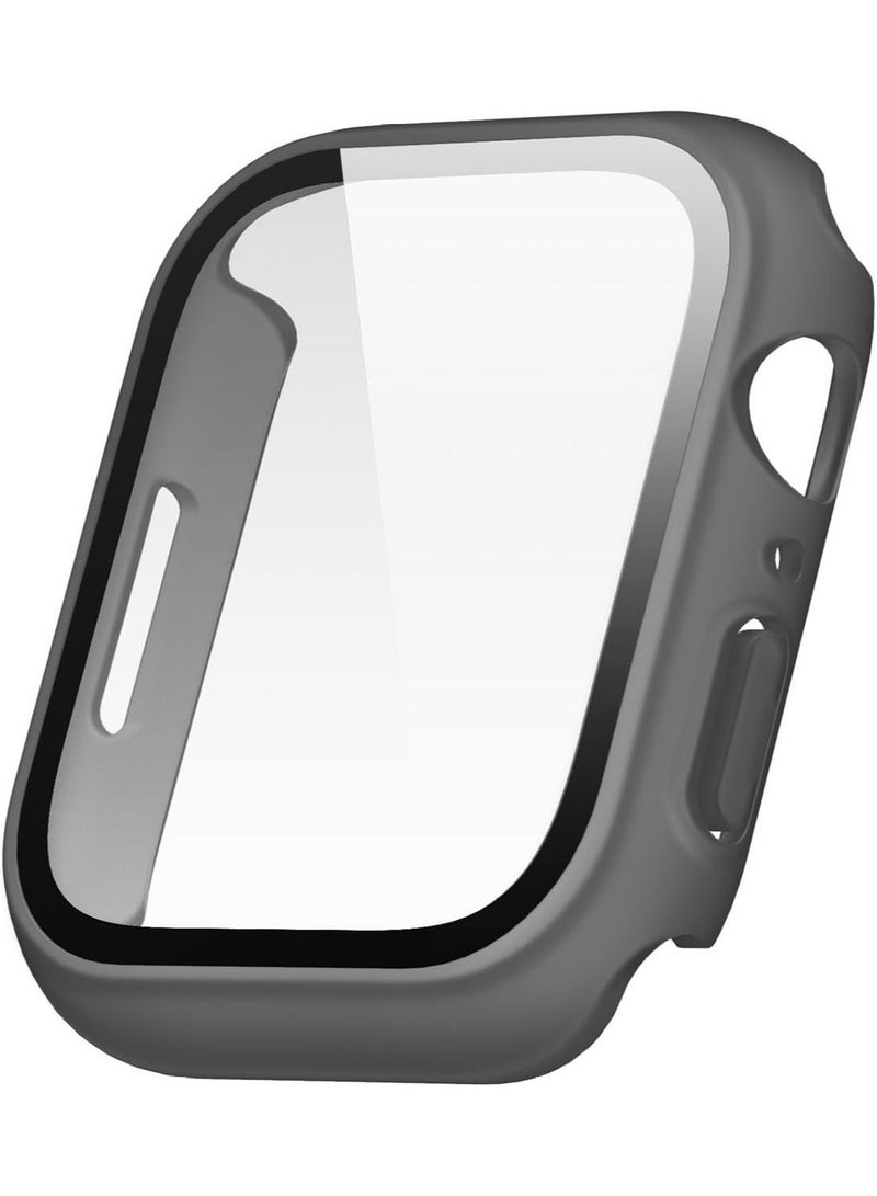 Clear Shield for Apple Watch Series 8/7 (41mm) Case Cover - Frosted Dark Grey (Gray Matte)