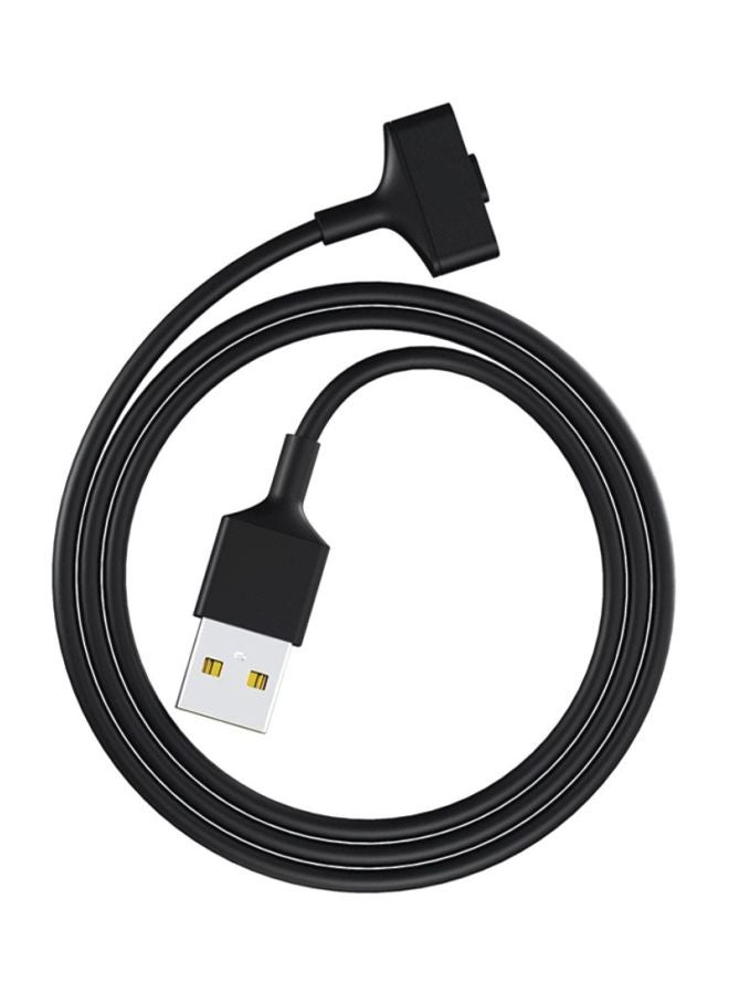 Replacement USB Charging Cable For Fitbit Iconic Black