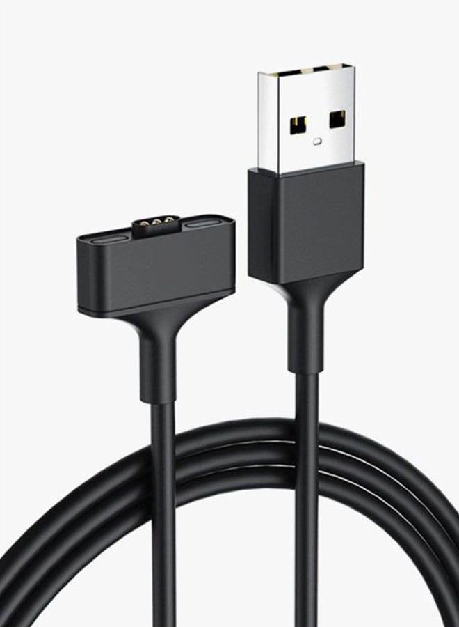 Replacement USB Charging Cable For Fitbit Iconic LIY71027010_U00 Black