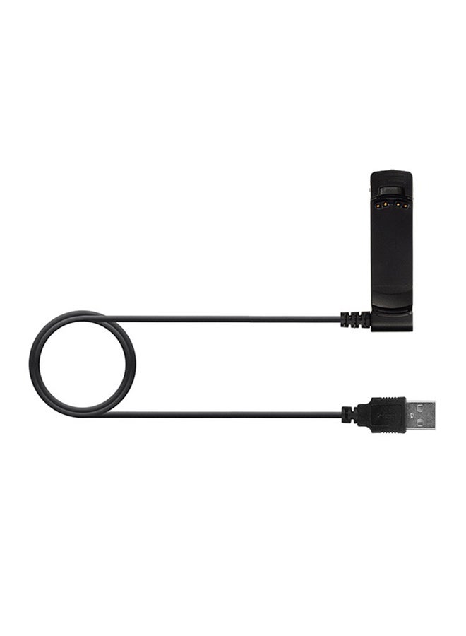 Smart Watch Charging Cradle Cable For Garmin Fenix Fenix 2 D2 Bravo Quatix Tactix Black