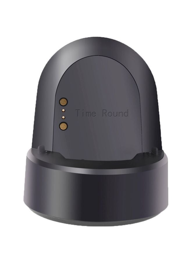Charging Dock With Cable For Pebble Time Round Black