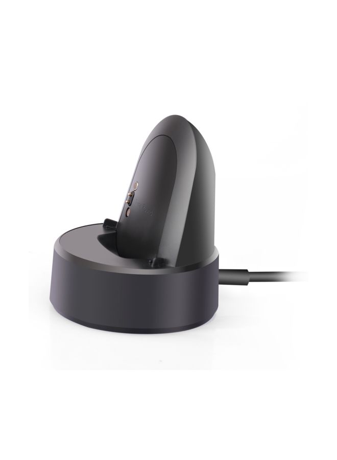 Charging Dock With Cable For Pebble Time Round Black