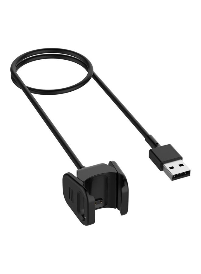 55/100cm Smart Bracelet USB Charger Fast Charging Cable Dock for Charge 3 4 Black