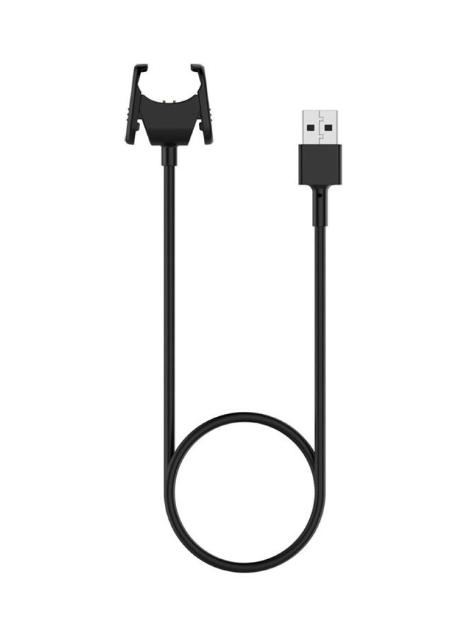 55/100cm Smart Bracelet USB Charger Fast Charging Cable Dock for Charge 3 4 Black