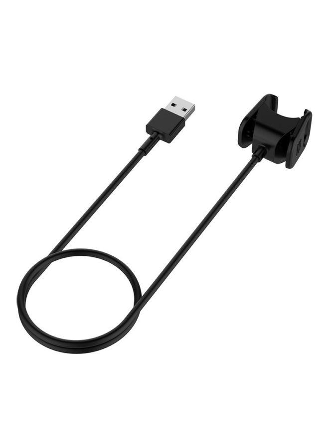 55/100cm Smart Bracelet USB Charger Fast Charging Cable Dock for Charge 3 4 Black